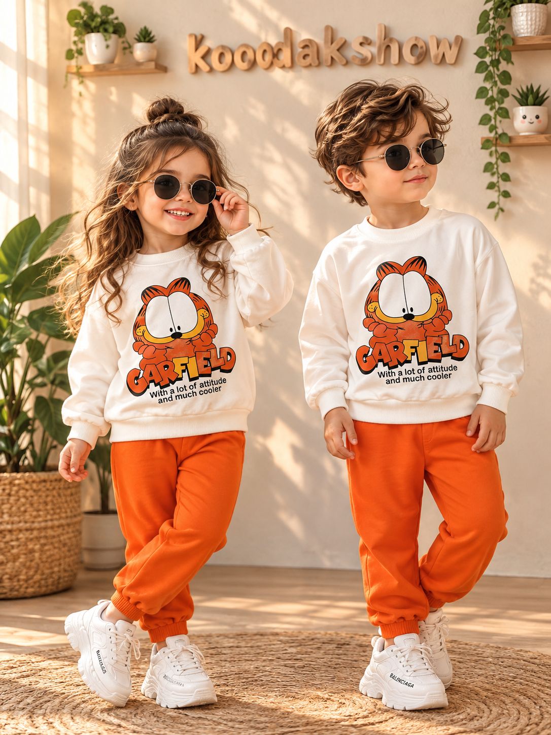 بلوز شلوار گارفیلد